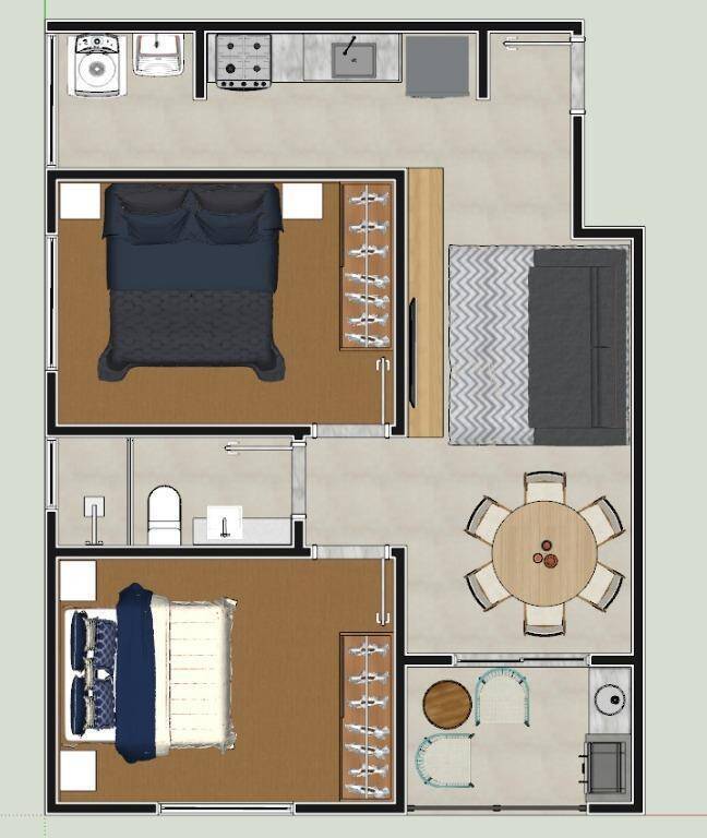 Apartamento, 1 quarto, 42 m² - Foto 15
