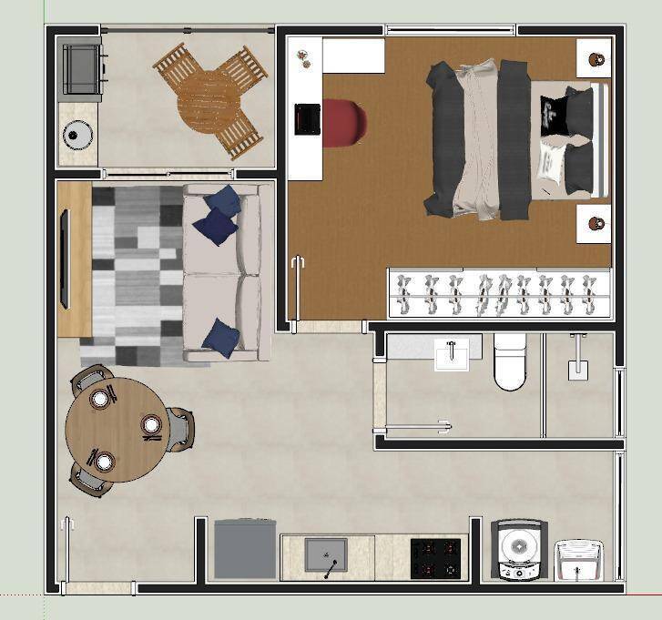 Apartamento, 1 quarto, 42 m² - Foto 21
