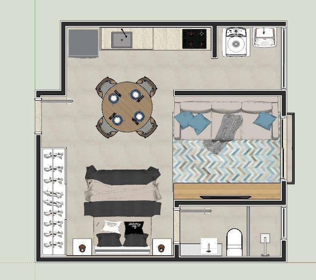 Apartamento, 1 quarto, 42 m² - Foto 25