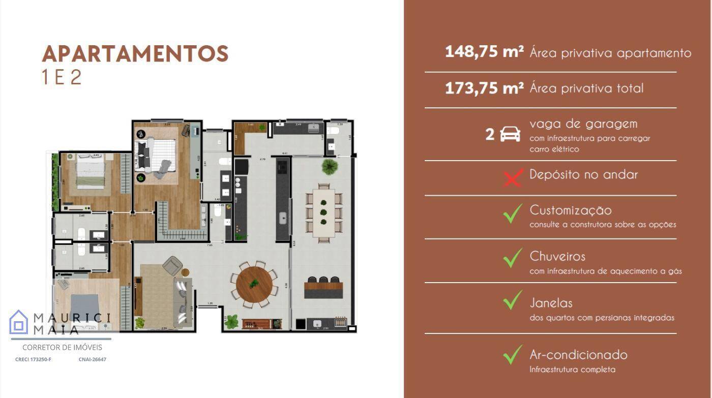Apartamento, 3 quartos, 154 m² - Foto 7