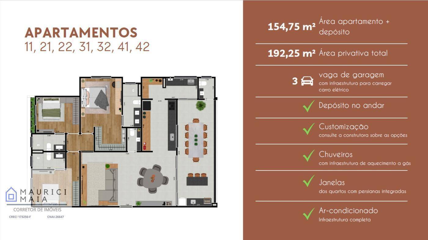Apartamento, 3 quartos, 154 m² - Foto 10