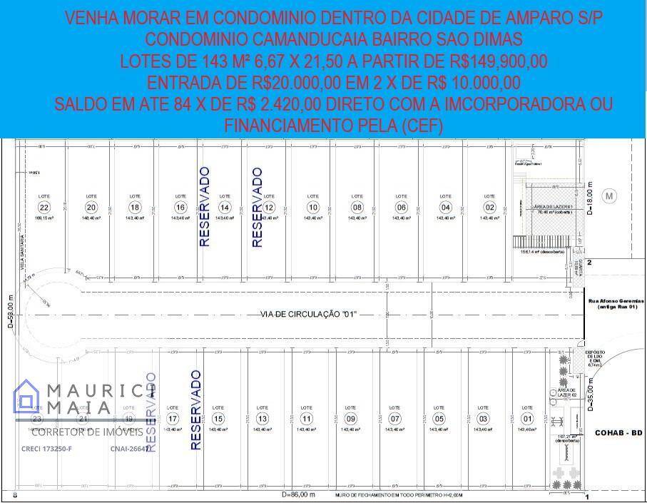 Terreno, 143 m² - Foto 2
