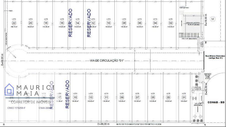 Terreno, 143 m² - Foto 3