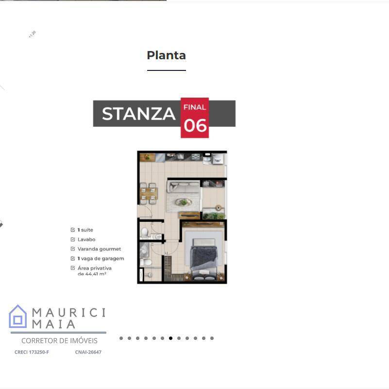 Apartamento, 1 quarto, 44 m² - Foto 10