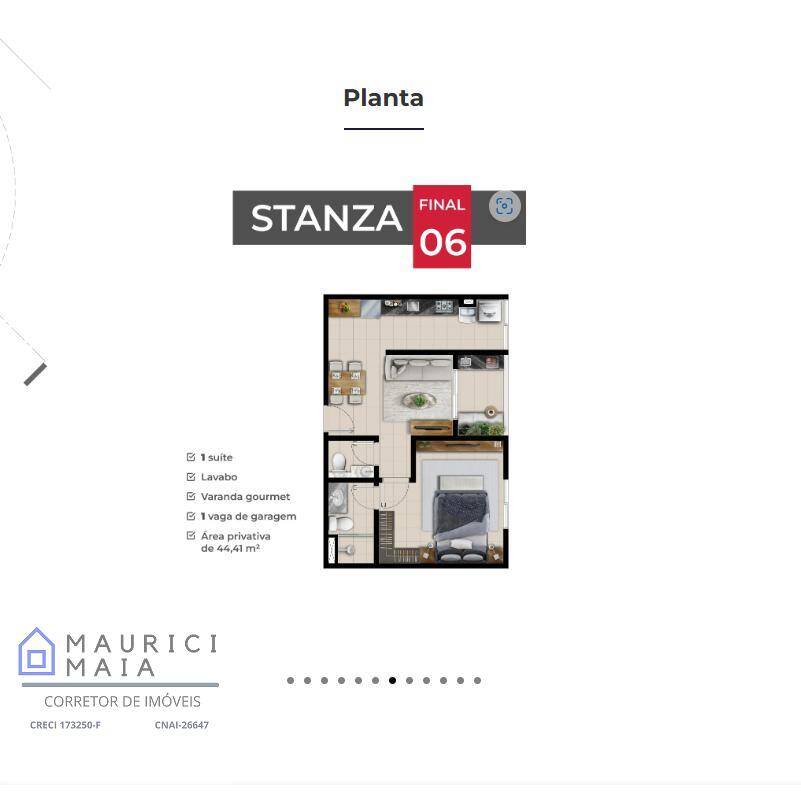 Apartamento, 1 quarto, 44 m² - Foto 15