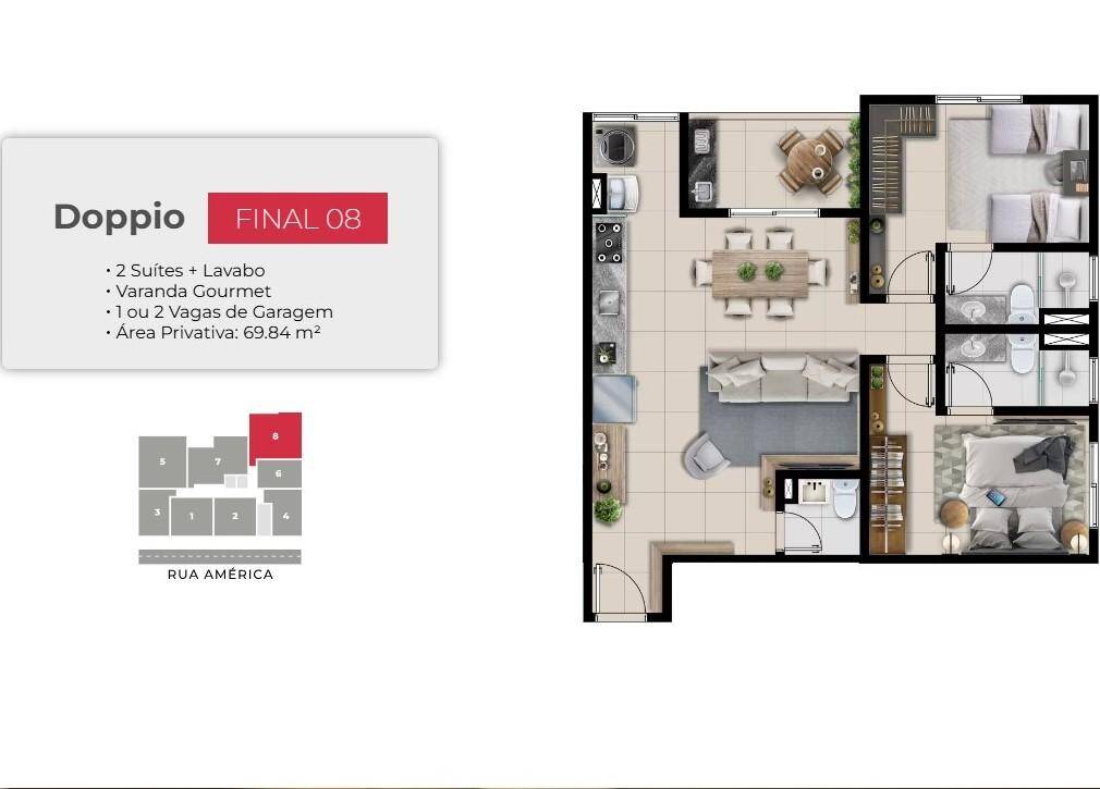 Apartamento, 1 quarto, 35 m² - Foto 14