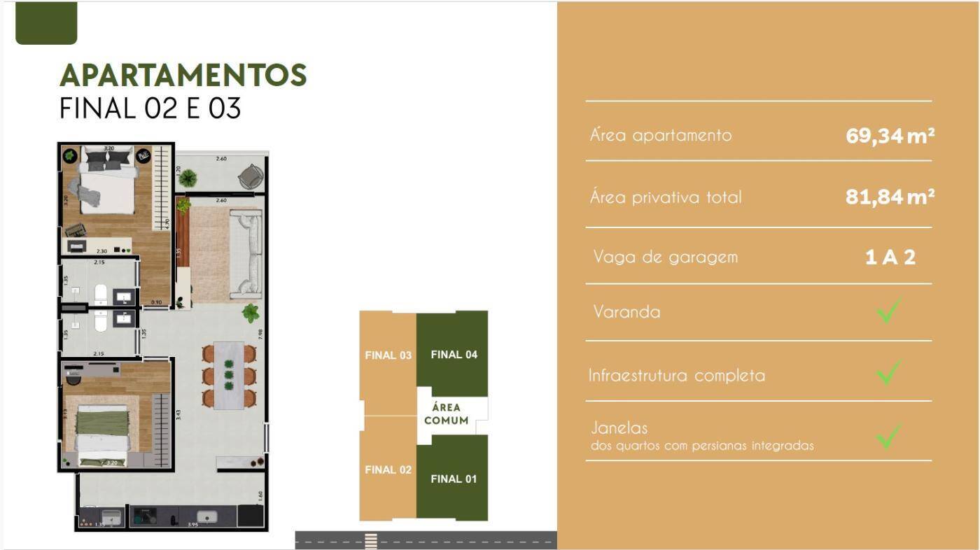 Apartamento, 2 quartos, 69 m² - Foto 5